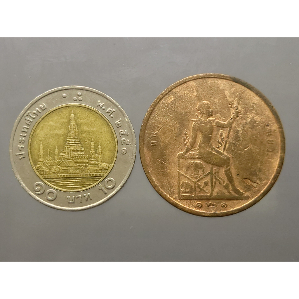 เหรียญ-เซี่ยว-ทองแดง-พระบรมรูป-พระสยามเทวาธิราช-ร5-ร-ศ-121