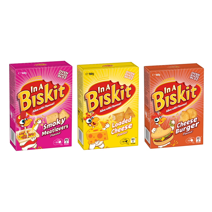 In A Biskit Alive With Loaded Cheese Flavour น้ำหนัก 160 กรัม BBF.29/12/23 Shopee Thailand