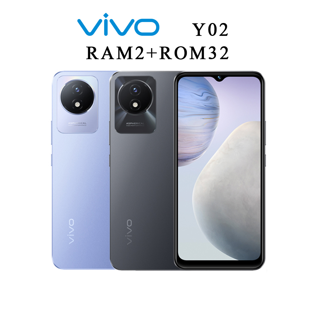 ภาพหน้าปกสินค้าVivo Y02  Y02A (2+32GB) โทรศัพท์มือถือวีโว่ แบตเตอรี่ 5000 mAh