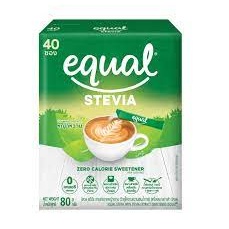 KETO Equal Stevia อิควล สตีเวีย หญ้าหวานธรรมชาติ บรรจุ 40 ซอง