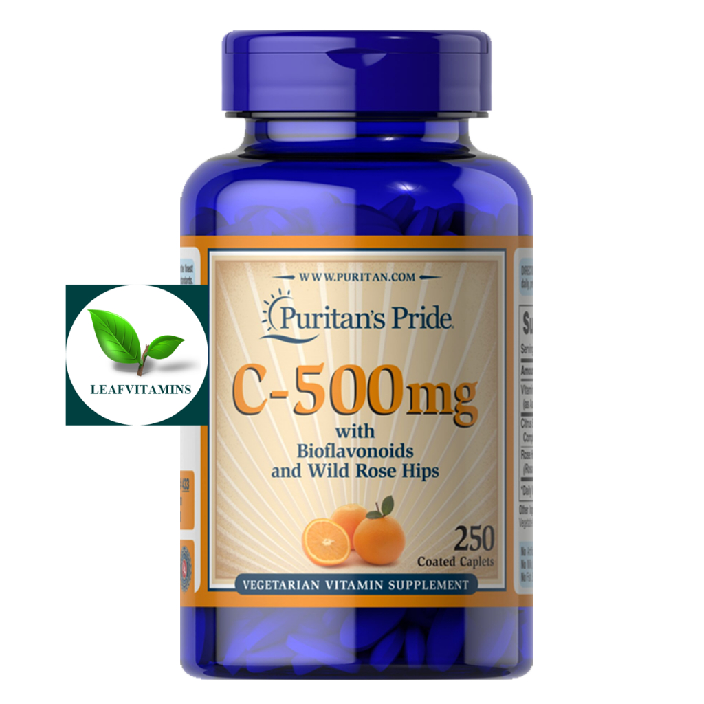 Puritan's Pride Vitamin C500 mg with Protective Bioflavonoids and Wild