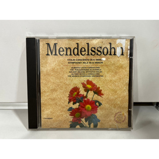 1 CD MUSIC ซีดีเพลงสากล  MENDELSSOHN Violoin Concerto in E Minor    (B1A79)