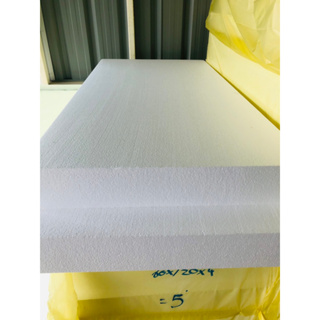 โฟมแผ่น Foam Sheet โฟมปรับระดับพื้น (ความหนาแน่น 1 ปอนด์) ขนาด 60 x 120cm ความหนา 4  ราคา 240 บาท/แผ่น