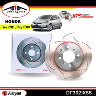 ส่งฟรี TRW XPS จานเบรค - หน้า HONDA JAZZ GE 08, CITY 09, FREED 09, CIVIC 96,CIVIC ES 01-05 รหัส DF3021XSS (1คู่)