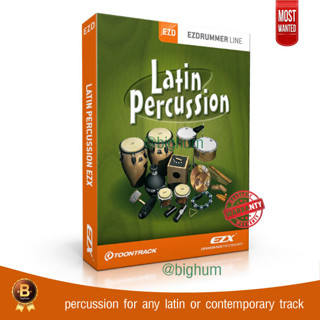 Ezdrummer LATIN PERCUSSION EZX Expansion | windows/mac