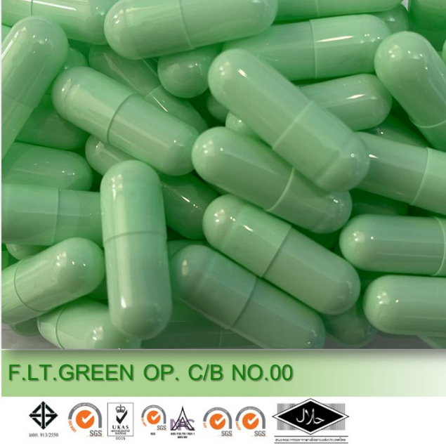 capsule-products-แคปซูลเปล่า-สีเขียวอ่อน-f-lt-green-op-c-b-เบอร์-00-บรรจุ-750-แคปซูล-ห่อ