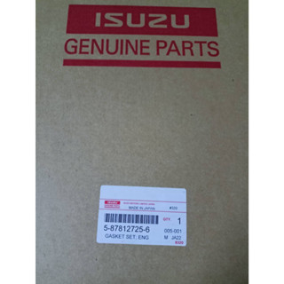 ปะเก็นชุดใหญ่ Isuzu 4JA1, TFR2.5 แท้ Japan 100%