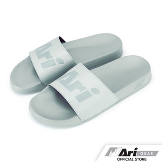 ARI SLIDE SANDALS - LIGHT GREY/GREY รองเท้าแตะ อาริ SANDALS สีเทา