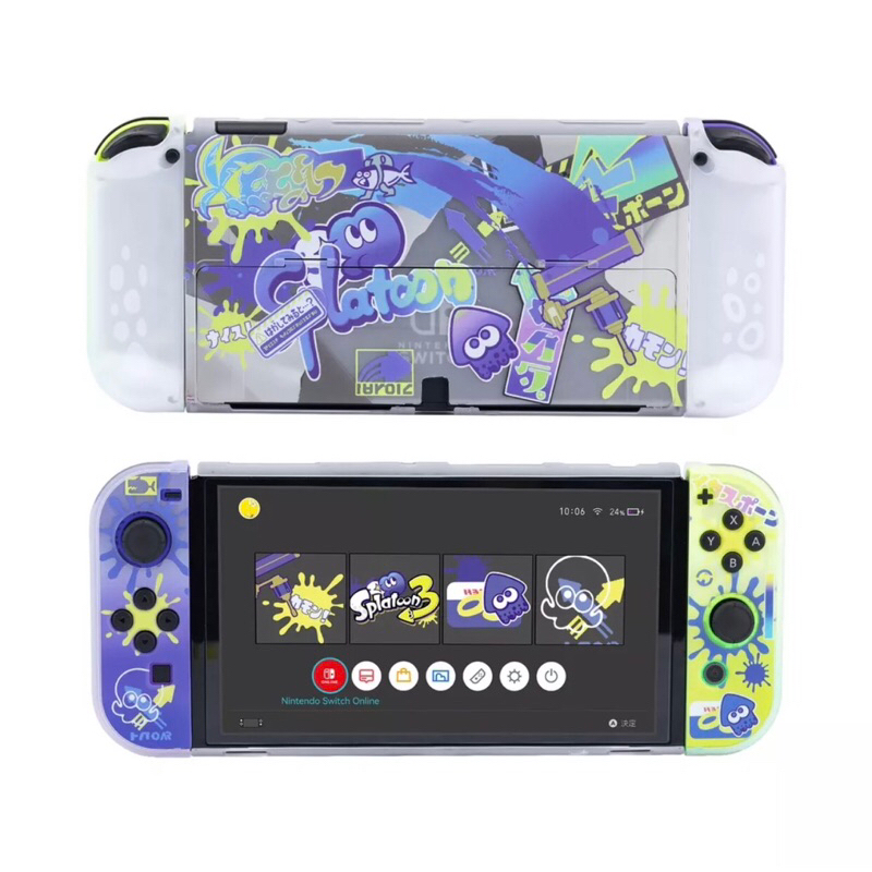 GeekShare™ ชุดเคสลาย SPLATOON 3 สำหรับ Nintendo Switch OLED | Shopee ...
