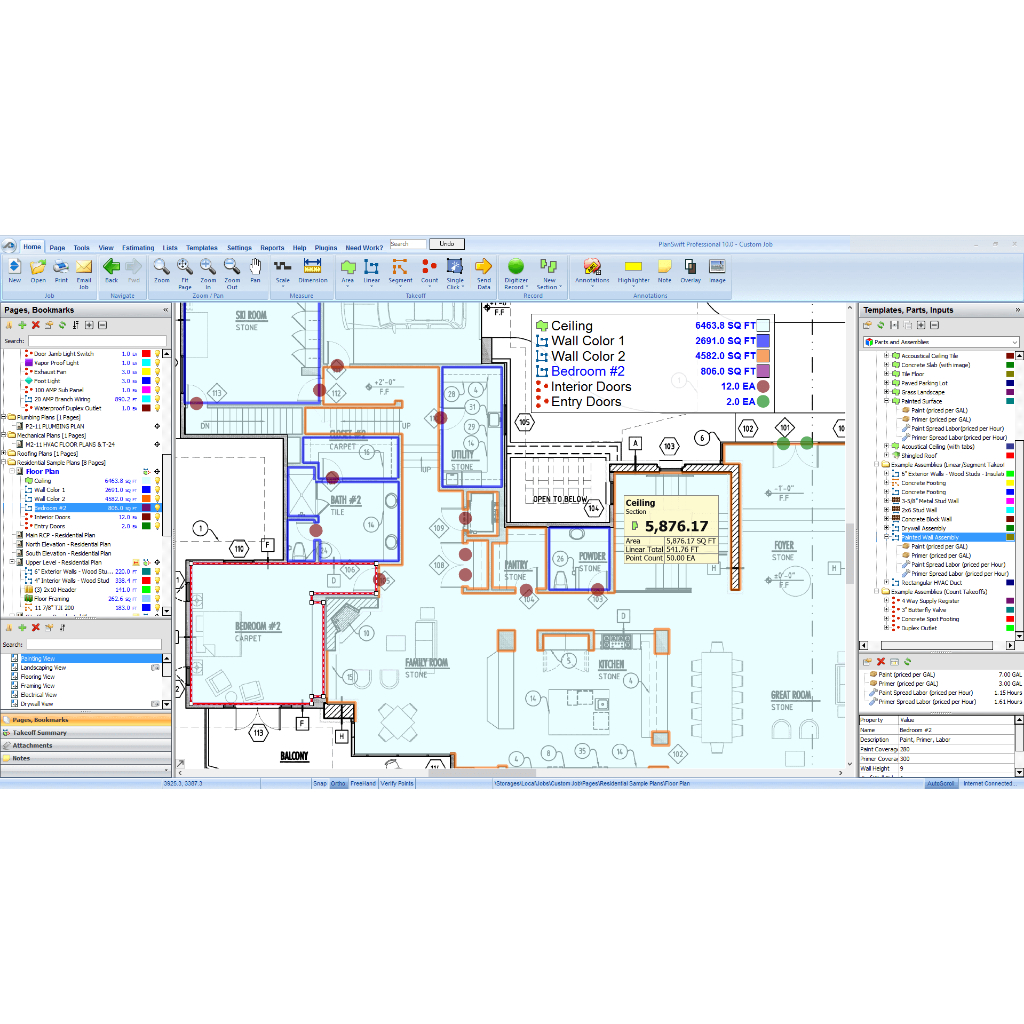 planswift-metric-takeoff-and-estimate-windows-โปรแกรม-ถอดแบบและประมาณราคา