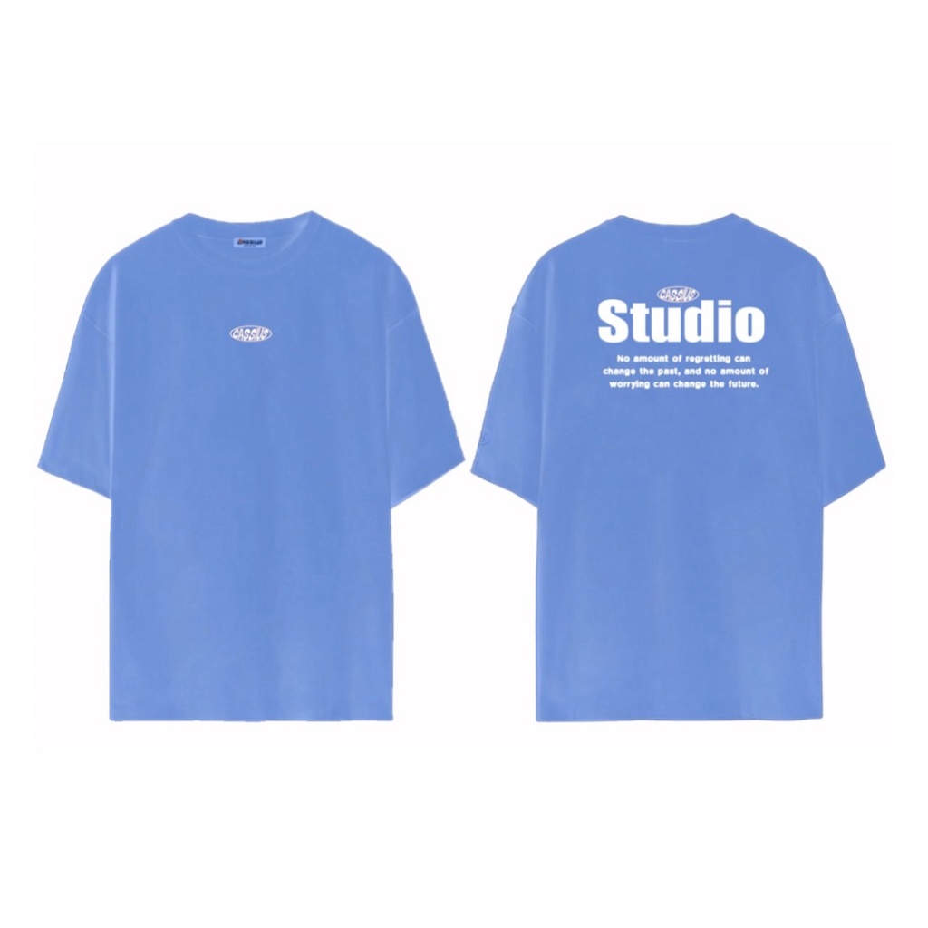 cassius-premium-cotton-oversize-เสื้อยืดสกรีนลาย-พรีเมี่ยม-cassius-studio-เสื้อสีฟ้า