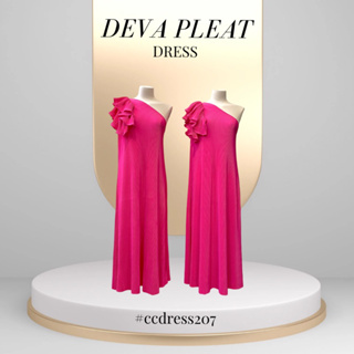 Deva pleat dress [เดรสพร้อมส่ง] Chuu Clothing 💖
