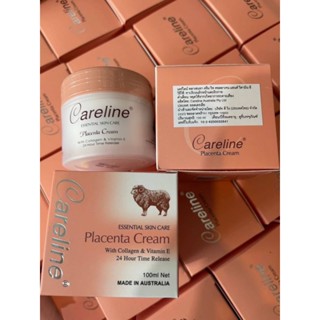 ครีมรกแกะออสเตรเลีย Careline Placenta Cream with Collagen &amp; Vitamin E 100 ml