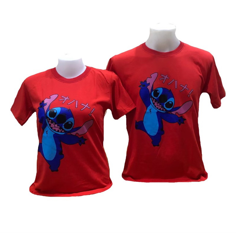 เสื้อยืดลายสติช-เสื้อ-stitch-ผ้าคอตตอน