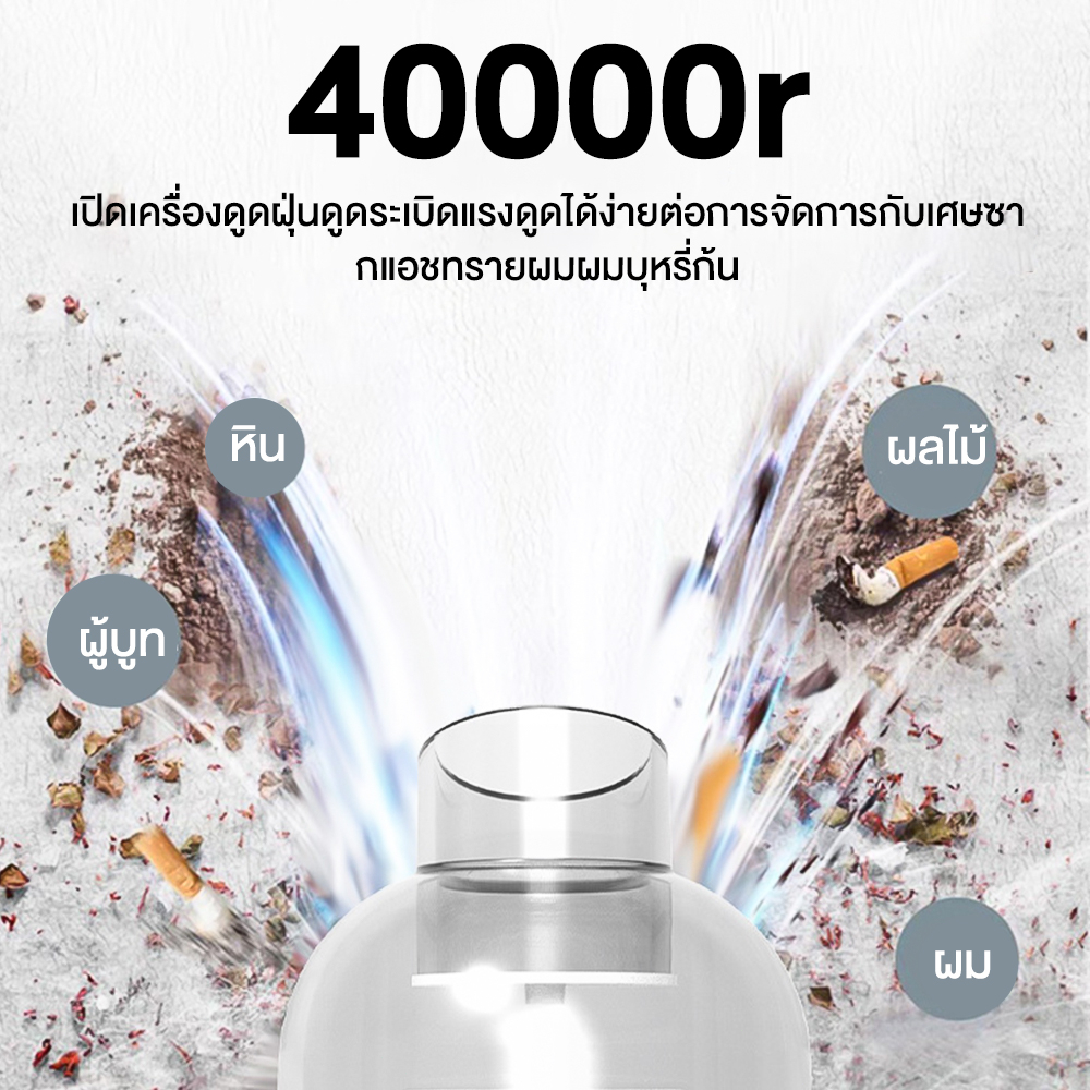 ส่งจากไทย-เครื่องดูดฝุ่นในรถ-ไร้สาย-car-vacuum-cleaner-เครื่องดูดฝุ่นขนาดเล็ก-ที่ดูดฝุ่นในรถยนต์-ภายในบ้าน-เตียง