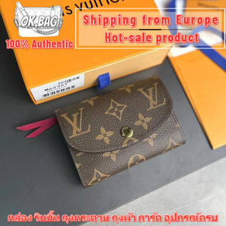 👜หลุยส์วิตตอง Louis Vuitton Rosalie Coin Purse กระเป๋า สุภาพสตรี