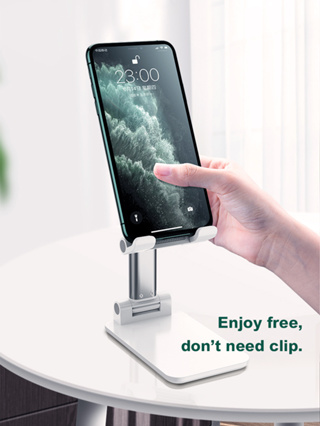 Devia - Desktop Table Phone Stand ที่วางมือถือ แท็บเล็ต คุณภาพดี แข็งแรง รับน้ำหนักได้เยอะ ไม่งอเอง
