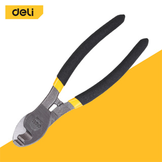 Deli คีมตัดสายเคเบิ้ล คีมปอกสายไฟ ใบมีดคม 6นิ้ว 8นิ้ว 10นิ้ว 18นิ้ว 24นิ้ว ตัดสายไฟได้แม่นยำ แข็งแรง Cable Cutter