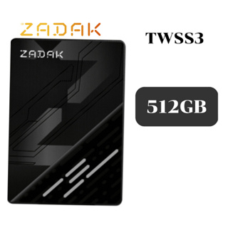 512GB SSD (เอสเอสดี) ZADAK TWSS3 SATA 3 2.5" (560/540MB/s) 5Y