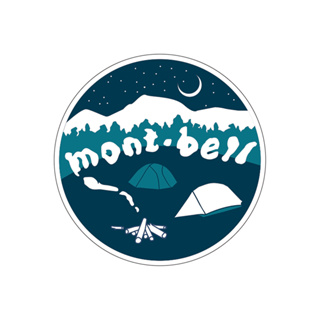 สินค้า Montbell สติ๊กเกอร์ รุ่น Sticker Camp / Monta Bear Sticker Set