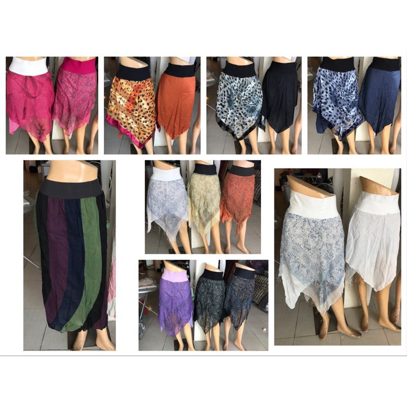 ids005-พร้อมส่ง-กระโปรงขอบยาง-มีซับใน