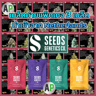 เมล็ดกัญ ชา โฟโต้ / ออโต้ Feminized Seeds เมล็ดค่าย Seeds Genetics Co นำเข้า แพ็คเกจ 3เมล็ด