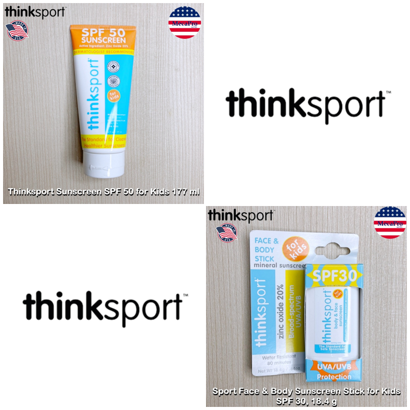 Think™ Thinksport Face & Body Sunscreen for Kids SPF 30 or SPF 50
