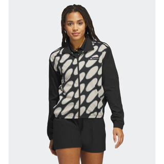 Marimekko Linssi pattern long sleeve full zip jacket