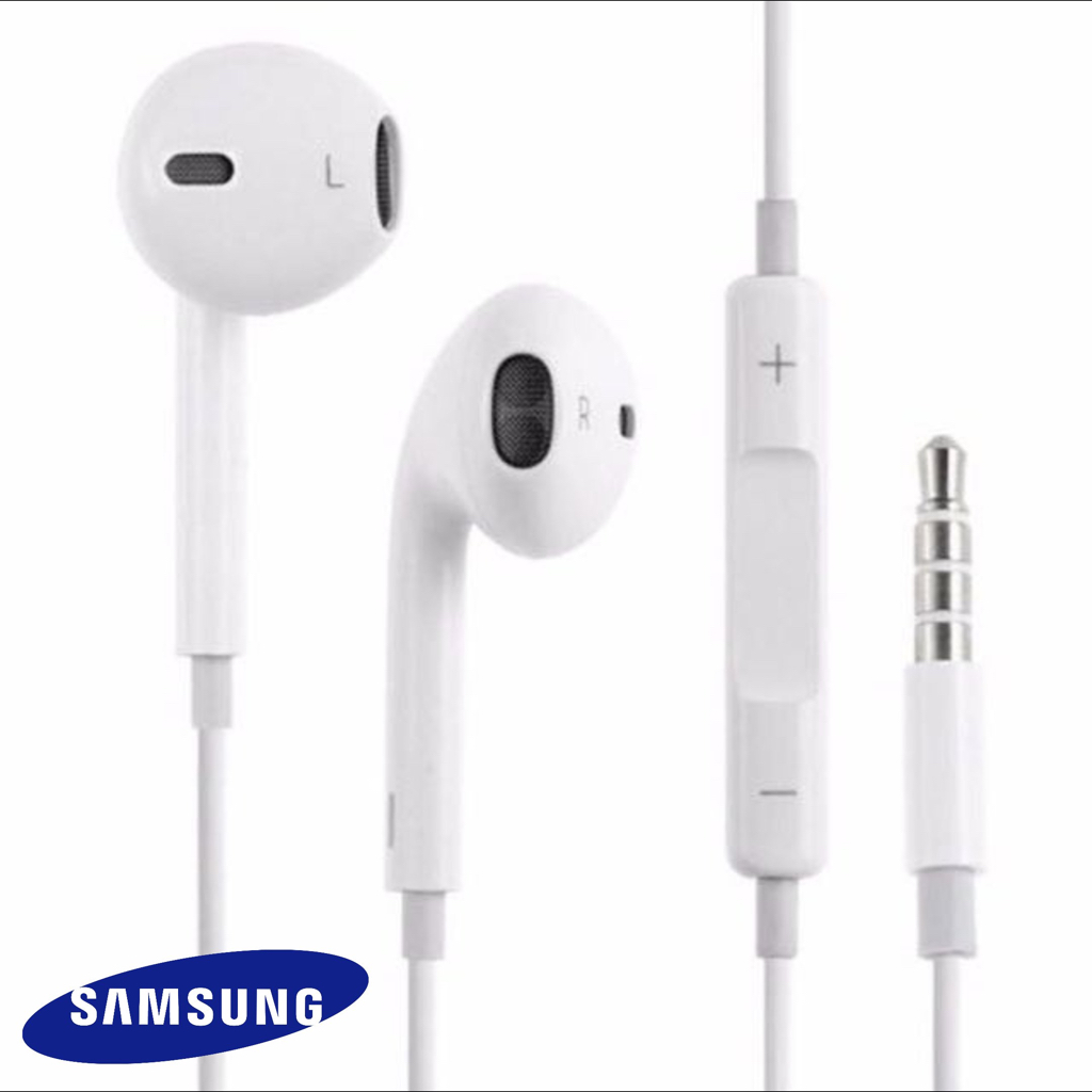 หูฟัง-สมอลทอล์ค-samsung-3-5-mm-aux-ทรงเรเดียน-สวมใส่สบาย-ซัมซุง-a12-และทุกรุ่น-เสียงดี-เบสนุ่มแน่น-ควบคุมระดับเสียง