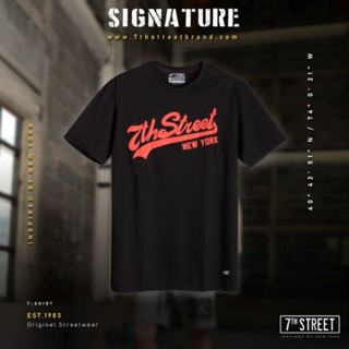 เสื้อยืด 7 Street รุ่น RSV002-สีดำแดง