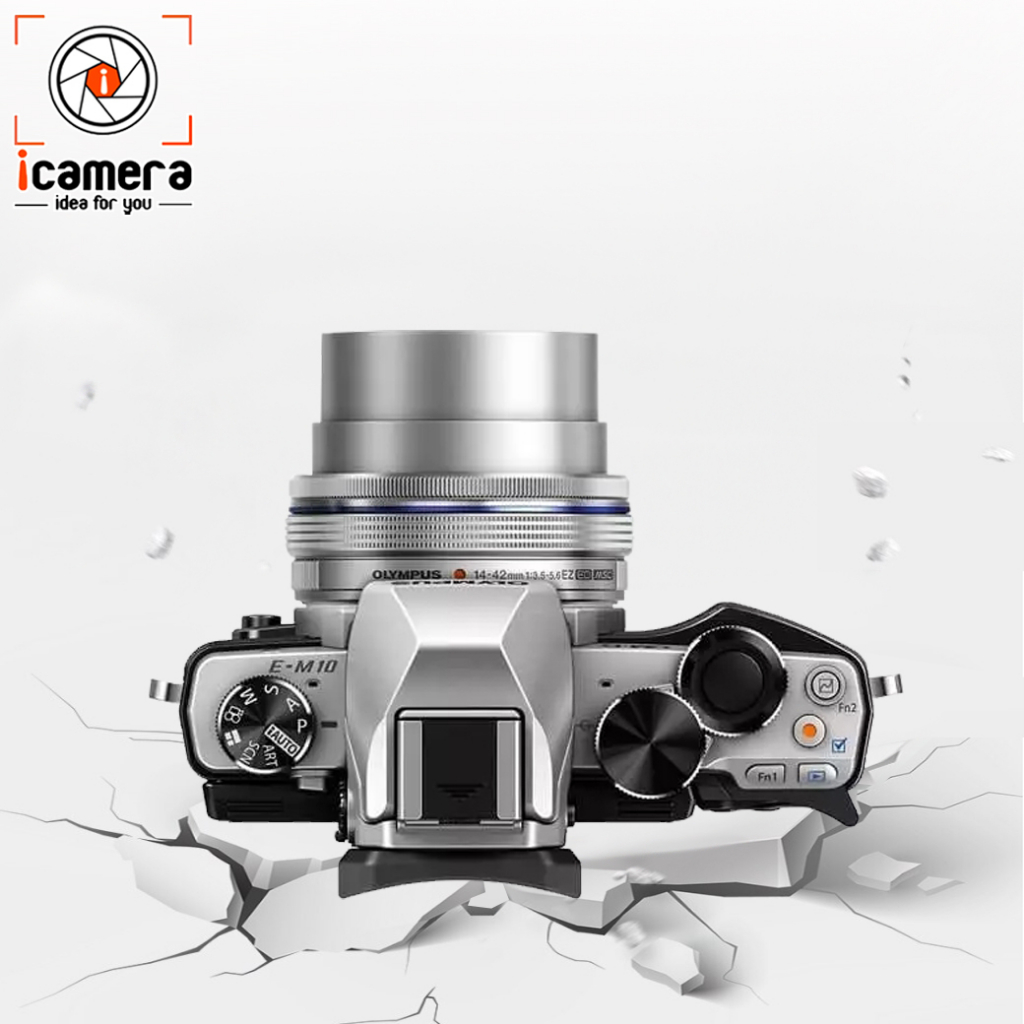 ภาพสินค้าOlympus Camera OM-D E-M10 Mark 4 Double Kit (14-42 & 40-150mm.) - รับประกันร้าน icamera 1ปี จากร้าน icamera_gadgets บน Shopee ภาพที่ 4