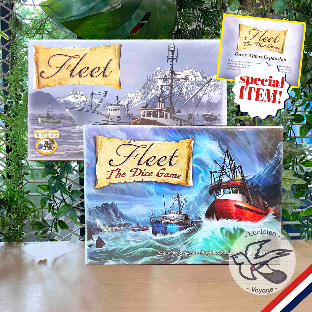 Fleet / Fleet The Dice Game (Second Edition) / Dicey Waters Expansion