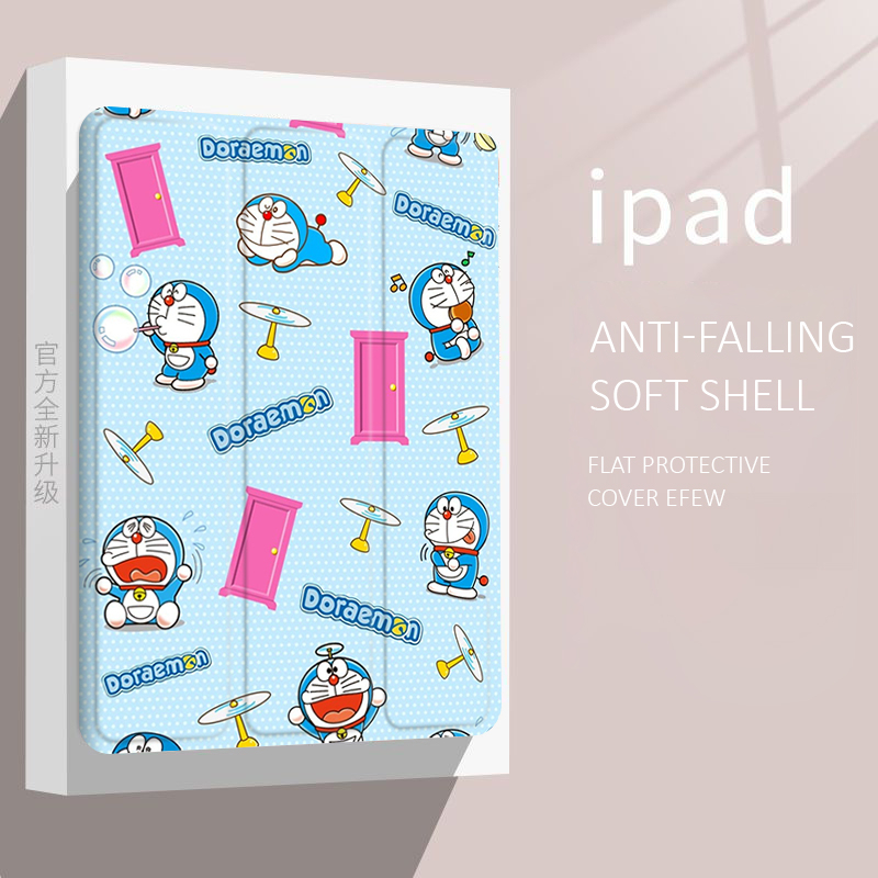 เคสไอแพด gen 7 8 9 10.2 เคสไอแพด pro11 2022 gen10 Doraemon ipad case