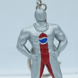 Red Pepsi man  Keychain  Japan Vintage  ของสะสม