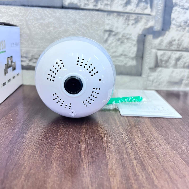 กล้องหลอดไฟ-ไร้สาย-360-องศา-ip-camera-ดูวีดีโอที่บันทึกได้จากแอพในโทรศัพท์การจับกุม-กล้องวงจรปิด