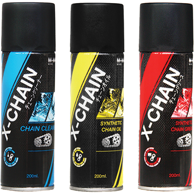 X-CHAIN (X-CHAIN Cleaner / X-CHAIN Synthetic Chain Oi / X-CHAIN ...