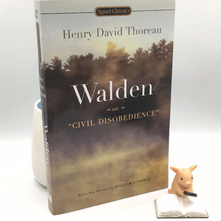 A Book*Walden Henry David Thoreau Full English Prose Collection การรวบรวมเรียงความภาษาอังกฤษ