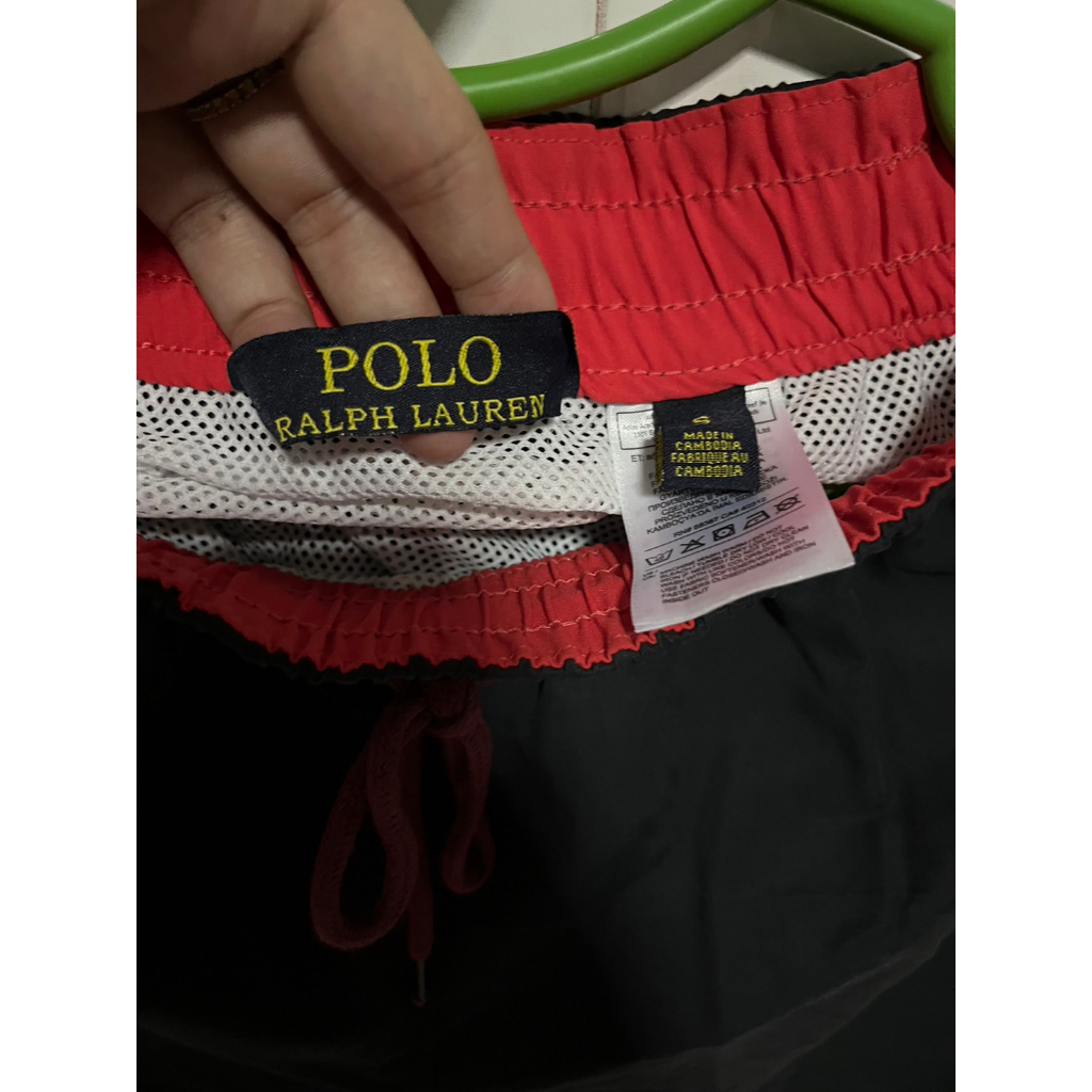 กางเกงขาสั้น-polo-ralph-lauren-สีกรม-ของใหม่-แท้