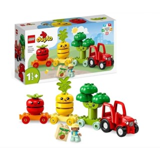 🎈พร้อมส่งLEGO DUPLO My First 10982 Fruit and Vegetable Tractor Building Toy Set(19pieces)ของเล่นบล๊อคตัวต่อเลโก้ผักผลไม้