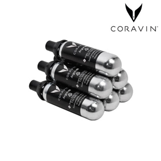 Coravin Pure™ Argon Capsules 21ml Packs 3/6pcs คอราวิน แคปซูลแก๊สเติมอากาศในไวน์
