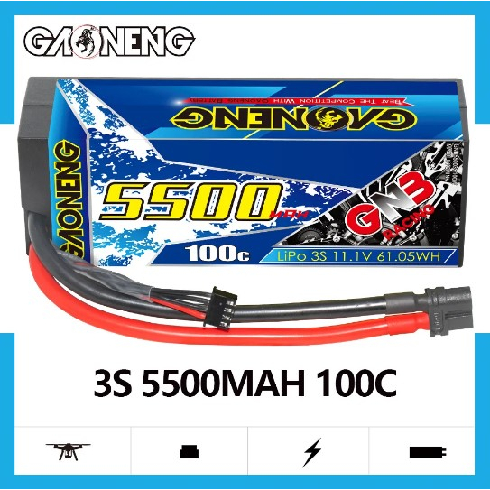 gnb-3s-5500mah-100c-11-1v-xt60-lipo-battery-แบตเตอรี่-gaoneng-สำหรับรถวิทยุบังคับ