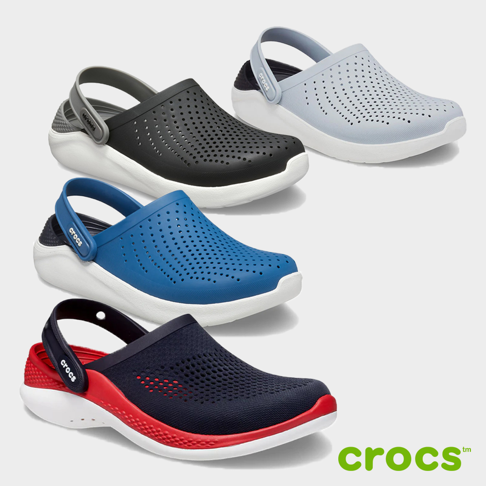 ภาพหน้าปกสินค้าCrocs Collection รองเท้าแตะ รองเท้ารัดส้น UX Literide และ Literide 360 รหัส 204592-05M / 204592-0ID / 204592-4SB / 206708-4CC