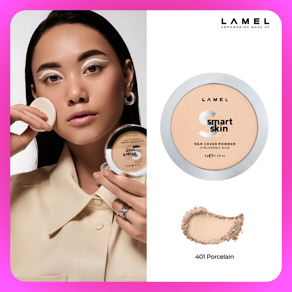 Lamel Smart Skin Compact Powder ลาเมล สมาร์ท สกิน คอมแพ็ค พาวเดอร์ ...