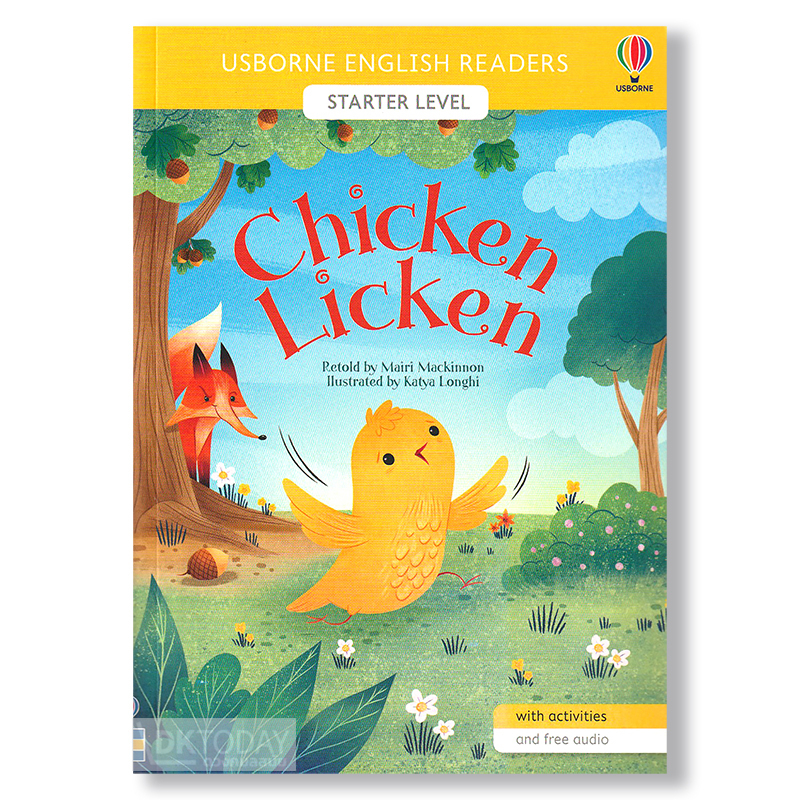 dktoday-หนังสือ-usborne-readers-starter-chicken-licken-age-4