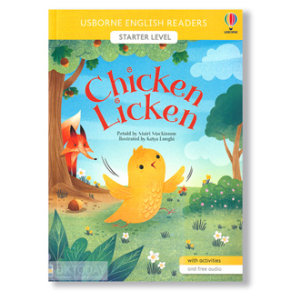 DKTODAY หนังสือ USBORNE READERS STARTER:CHICKEN LICKEN (AGE 4+)