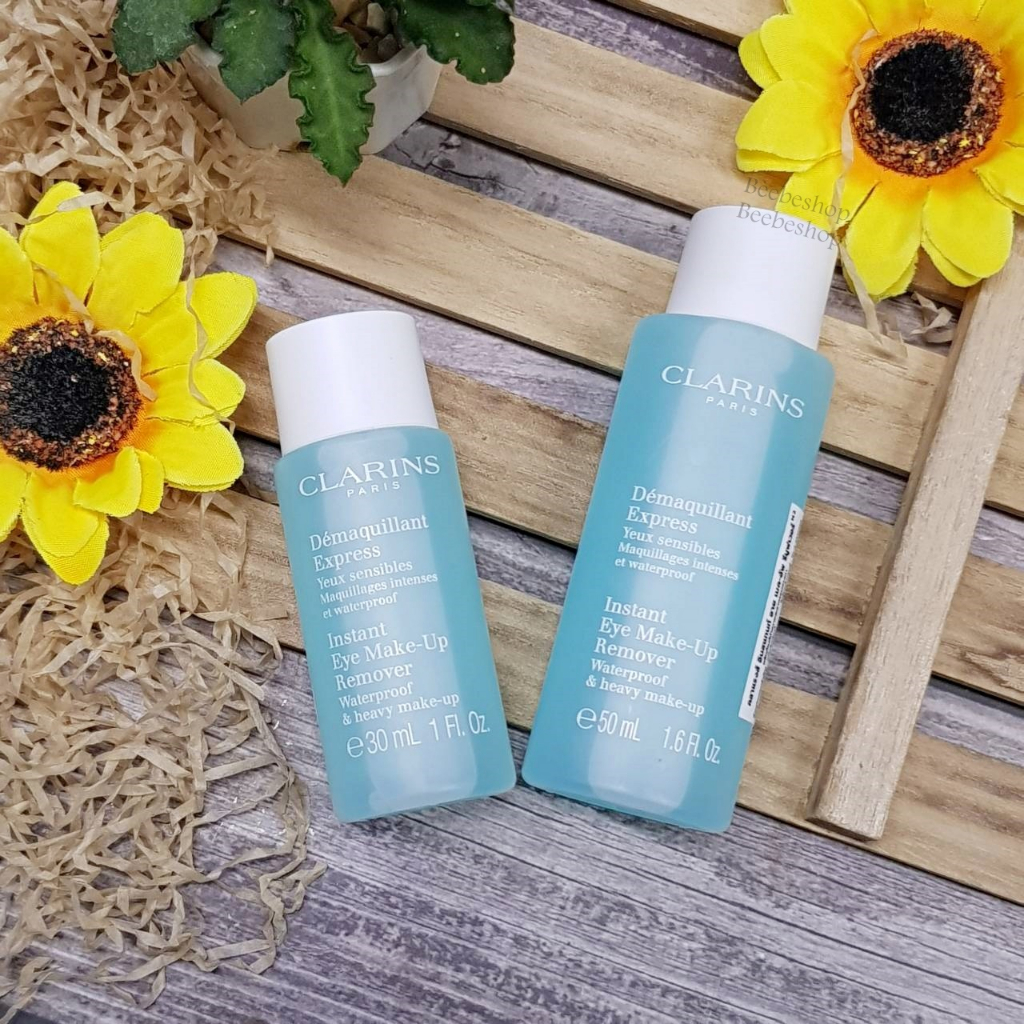 CLARINS Instant Eye Make Up Remover 30ml 50ml ผลิตภัณฑ์เช็ดเครื่อง