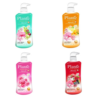 (มี 4 สูตร) Plante Shower Cream แพลนเต้ ชาวเวอร์ ครีม ผลิตภัณฑ์ครีมอาบน้ำ 500 มล.