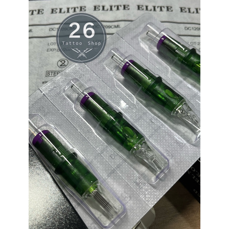 elite-infini-needle-cartridge-เเบ่งขาย-เล่ม-อุปกรณ์การสัก-tattoo