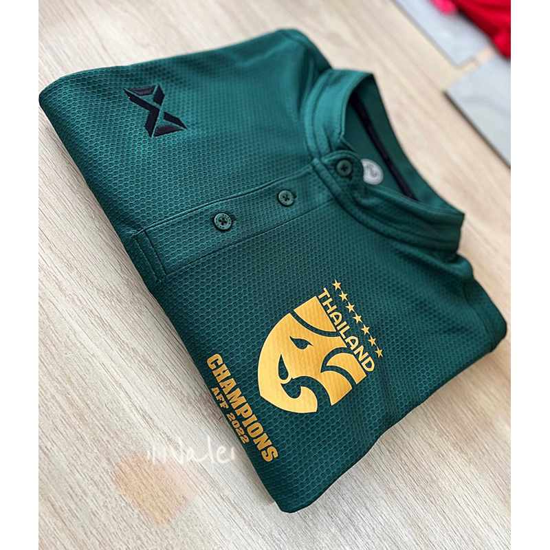 เสื้อแชมป์โปโลคอจีน-warrix-3329แท้-คอจีนเนื้อเสื้อวอริกซ์ผ้า-bubble-ช่วยระบายอากาศ