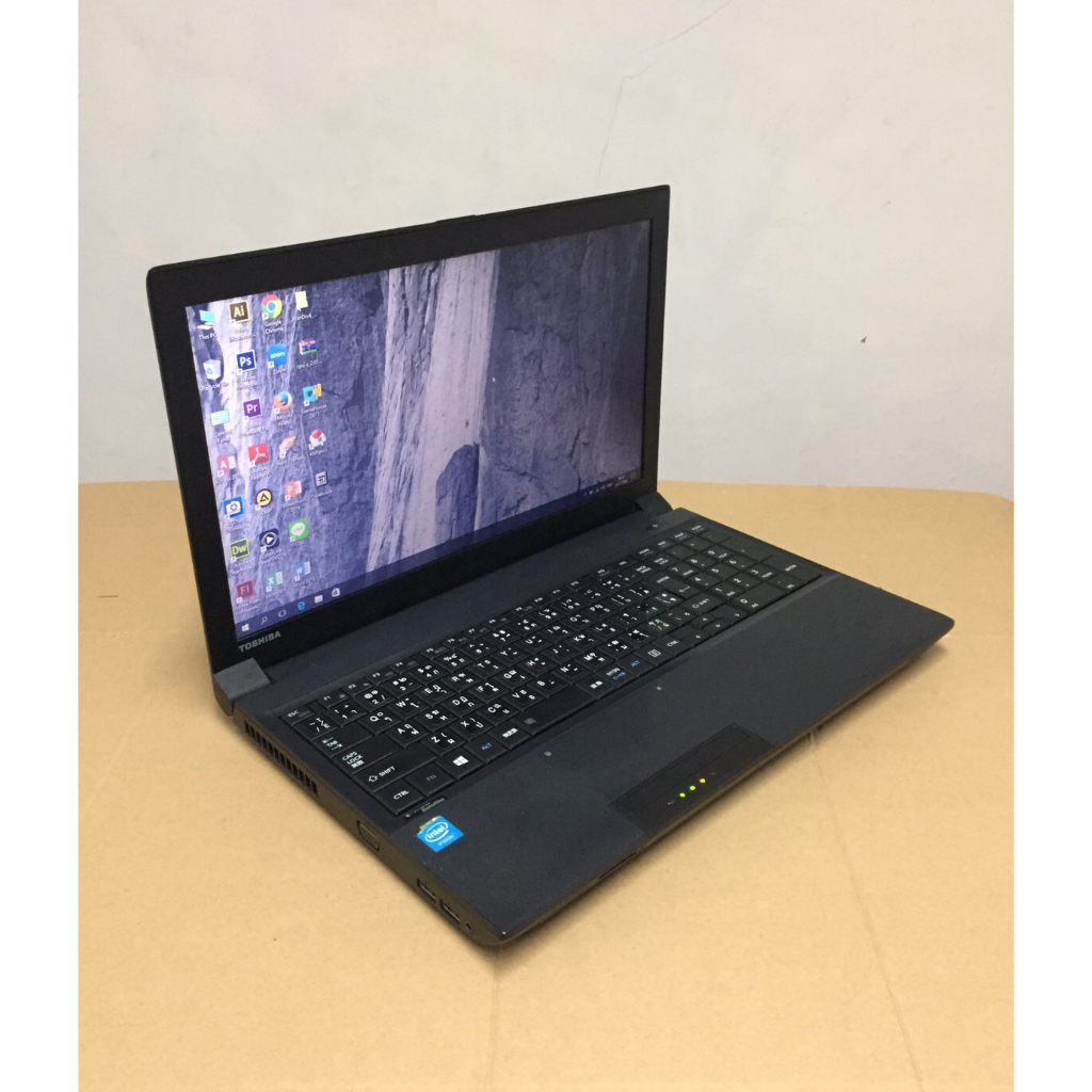 โน๊ตบุ๊คมือสอง-notebook-toshiba-b453-celeron-1005m-ram-2gb-hdd-250gb-ขนาด15-6-นิ้ว-ทำงาน-ดูหนังฟังเพลง-เล่นเกมส์